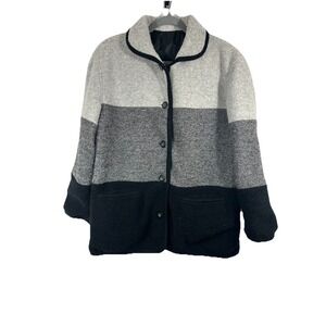 VTG Outbrook Reversible Jacket‎ Colorblock Fleece Windbreaker Gorpcore L 90s